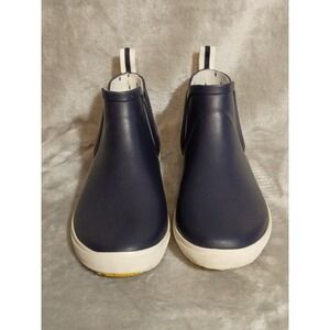 Joules Rainwell Ankle Boots Navy Women's US‎ Size 9 Quality Springtime Galoshes